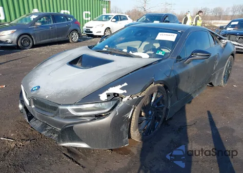 2015 BMW I8 z USA, uszkodzony, nr VIN WBY2Z2C56FV392364